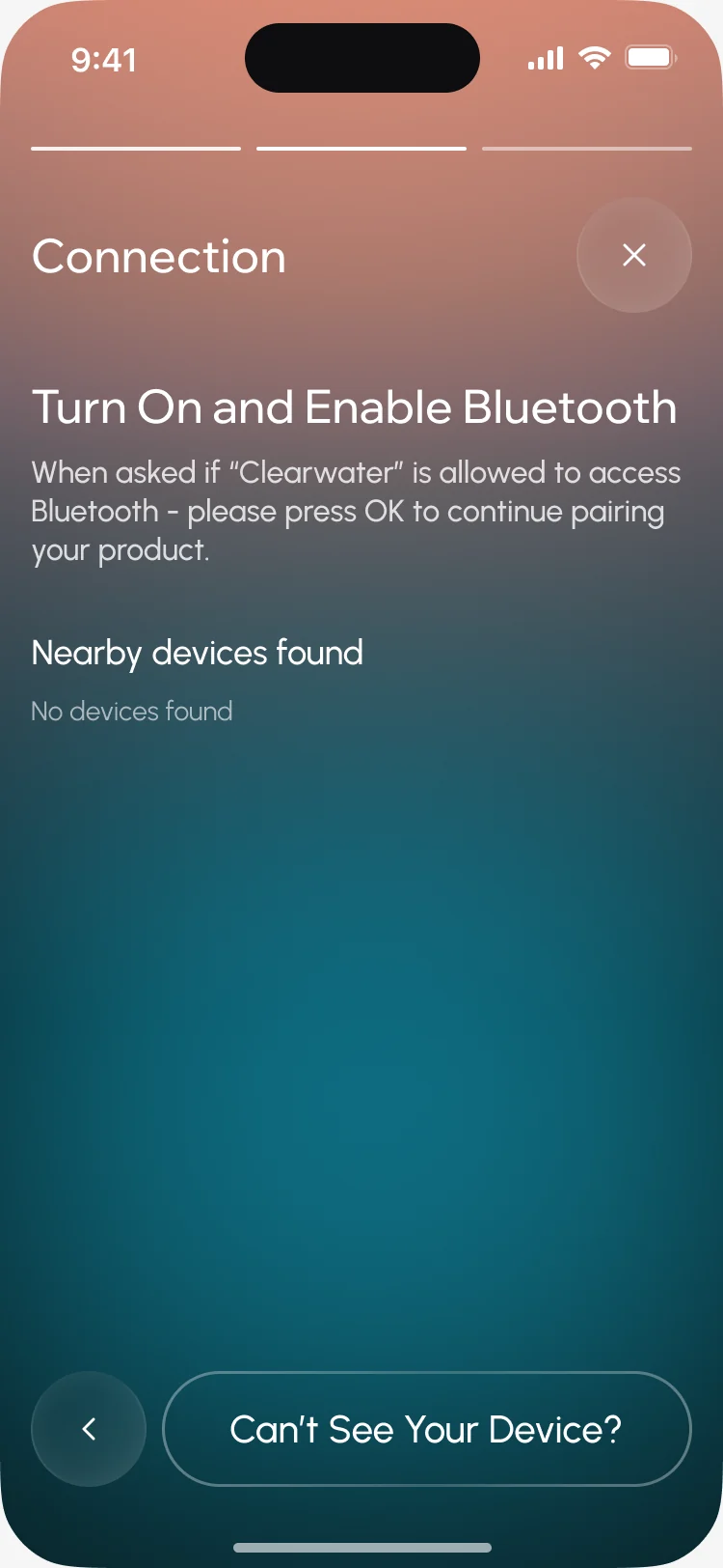 Turn On and Enable Bluetooth with no devices found, and Can’t See Your Device?