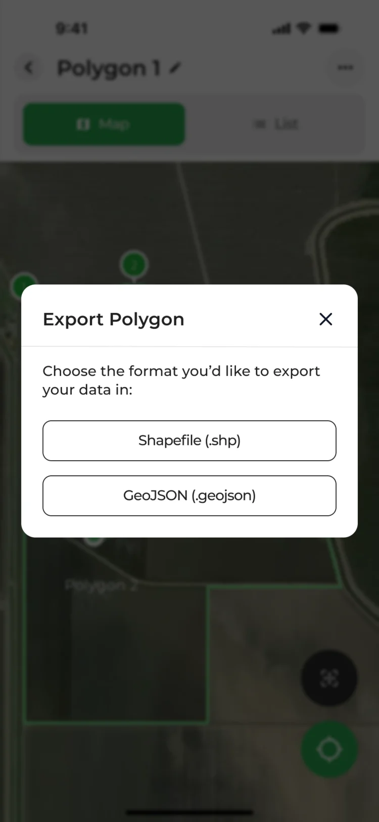 Export Polygon pop-up with Shapefile (.shp) and GeoJSON (.geojson)
