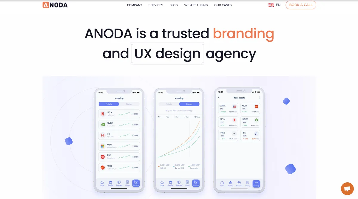 ANODA UX Design Agency