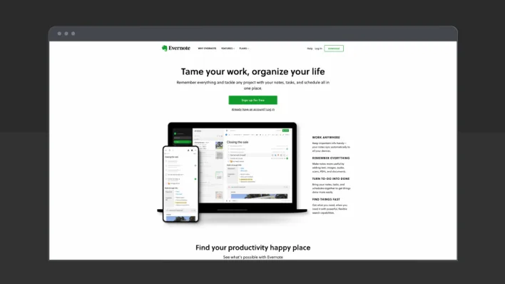 A website page showcasing a laptop for sale, emphasizing user-friendly design for financial applications.
