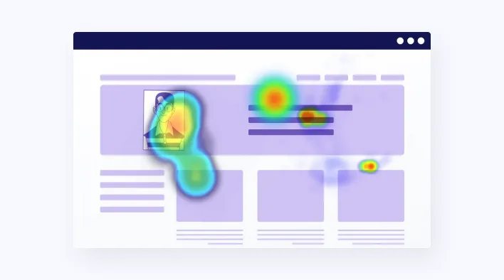 A heat map illustrating website locations, highlighting ANODA UX Design Agency’s award-winning projects for NeoBank and Airbnb.