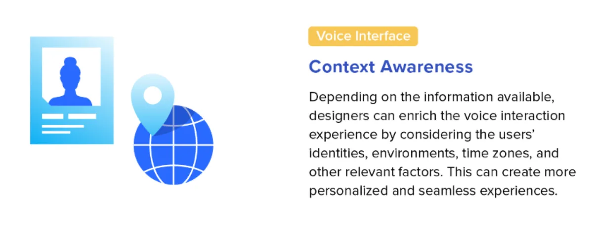 Voice interface technology exemplifying the future of user experience in modern UI design trends.