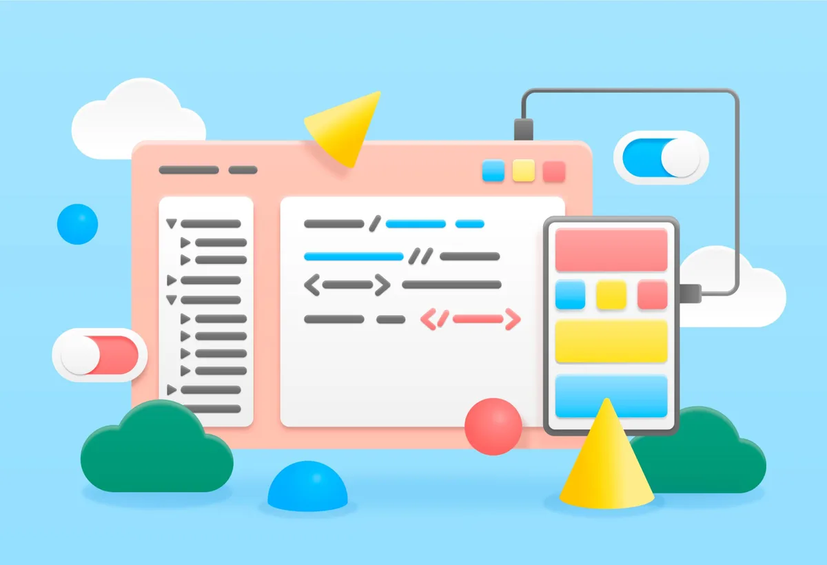 Image accompanying the app design process guide.