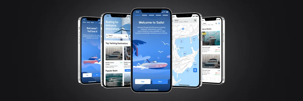 Mobile and web app design process in 2024