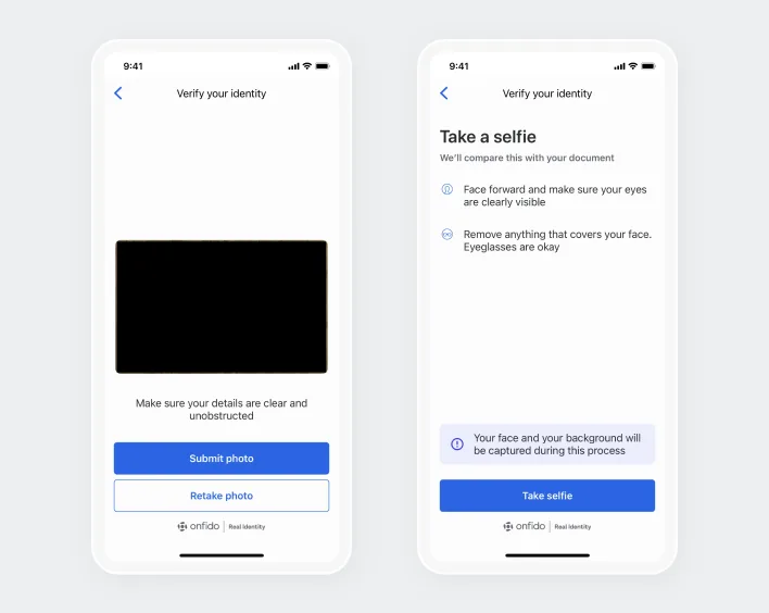 Two iPhones displaying the app interface alongside the app’s settings menu for user customization.
