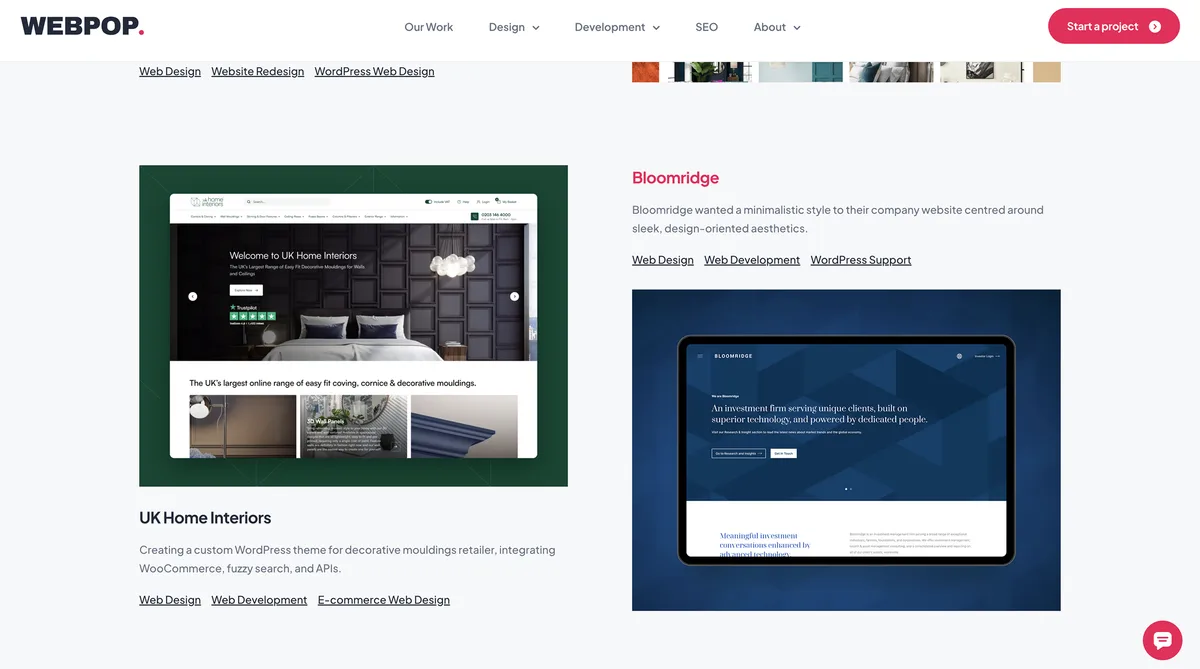 Webpop Design