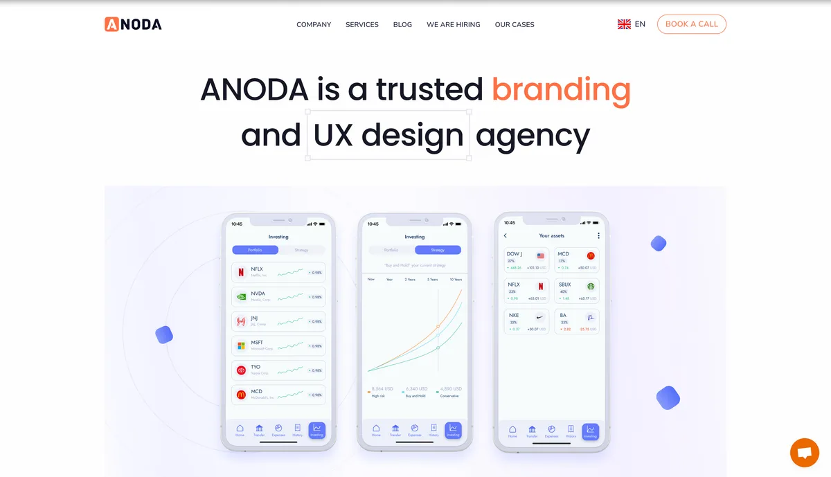 ANODA UX Design Agency