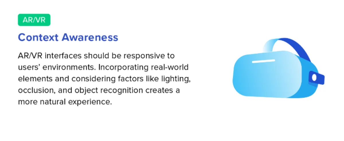 Image depicting context awareness in user interfaces, illustrating how technology adapts to user needs and environments.