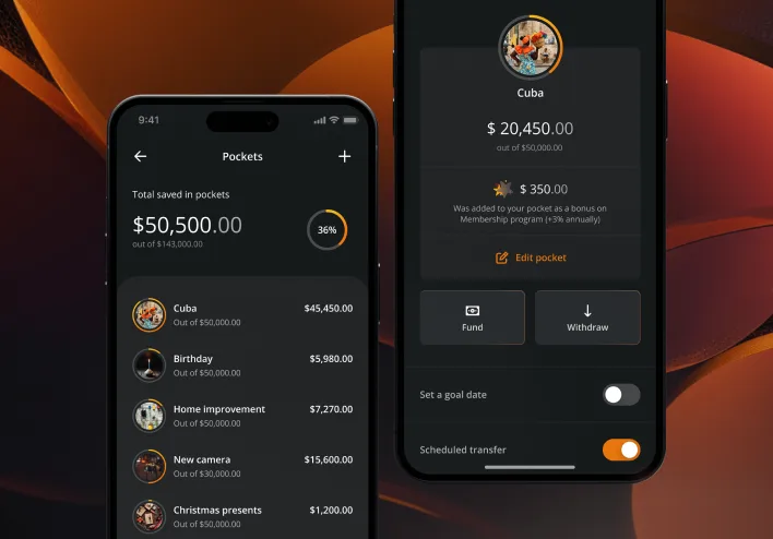 An iPhone displaying a user-friendly finance app, highlighting the importance of UX design in financial experiences.